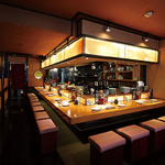 お一人様のサク飲みにも◎料理人との会話も楽しみながらお食事ができるカウンター席をご用意☆
