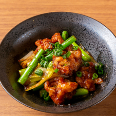 せせりピリ辛炒め