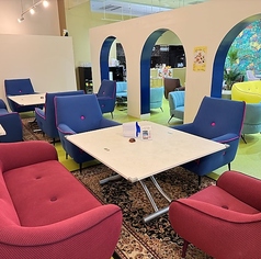 半個室状態でお楽しみいただけます♪「５名様まで×2」ご利用いただけます。