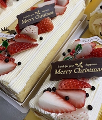 クリスマスロールケーキハーフサイズ12cm
