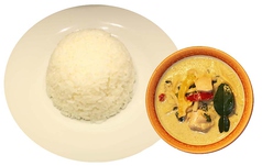 ゲンギョーワン　グリーンカレーライス　
