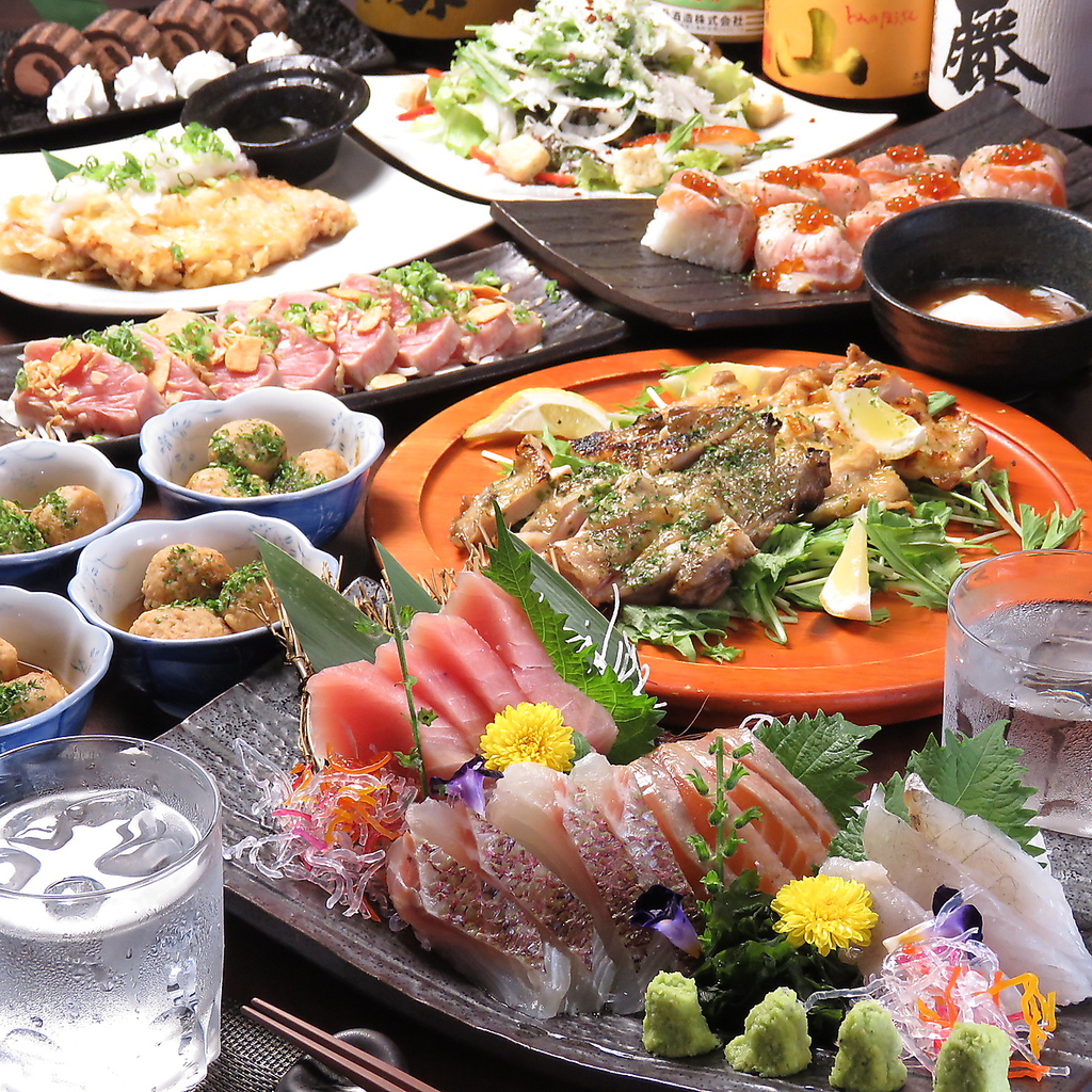 宴会コースは多数ご用意！！平日なら3時間コースがおすすめ！！リーズナブルにお楽しみ頂けます！