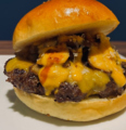 料理メニュー写真&nbsp;チーズマッシュルームバーガー　CHEESE MUSH BURGER