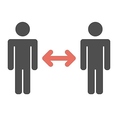 【 感染対策５】 営業状況によっては席間隔の確保を行っております。
