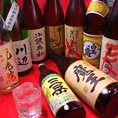厳選日本酒・焼酎も豊富に取り揃えております。