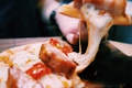 料理メニュー写真 海老とトマトのアメリケーヌソースのPizza