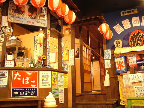 ちょうちんに屋台、まるでお祭りのような楽しい雰囲気「昭和食堂　各務原店」