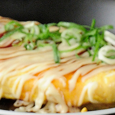 牛バラ鉄板焼き/とろろ入とん平焼き