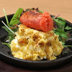 あごだし明太炙りののせポテトサラダ