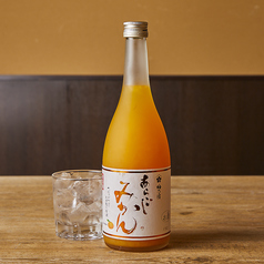 あらごしみかん酒（ロック・水割・お湯割・ソーダ割）