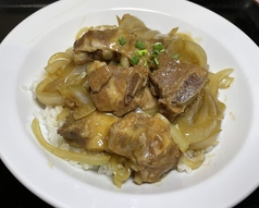 スペアリブかけご飯