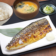 とろさば塩焼き定食