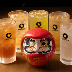サワーやハイボール・カクテル・日本酒・ワイン・焼酎も