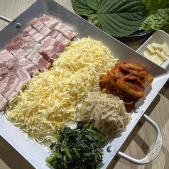 チーズフォンデュサムギョプサル