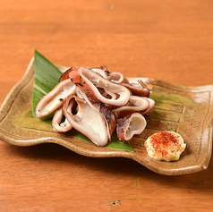 鮮丸水産のとびイカ直火焼き
