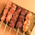 料理メニュー写真&nbsp;おまかせ串盛り合わせ5本