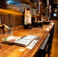 レトロな雰囲気が魅力の店内