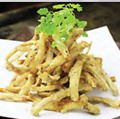 料理メニュー写真&nbsp;ゴボウのスパイシーフライ