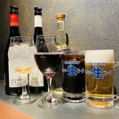 【生付き！100分飲み放題】2480円（税込）でご用意！