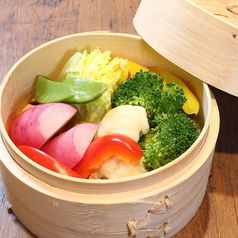野菜のせいろ蒸し