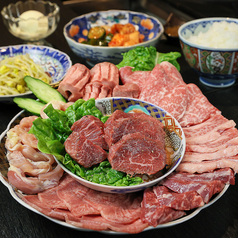 焼肉BEEF HOUSE 松山市一番町のコース写真