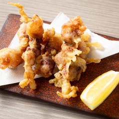 ホタルイカ沖漬けの天ぷら