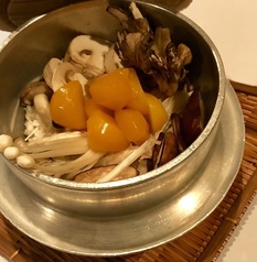 【〆】栗と木の子の釜飯