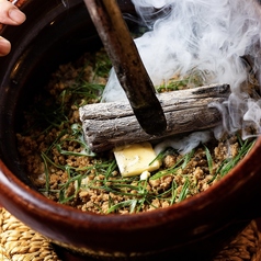 土鍋ご飯の写真