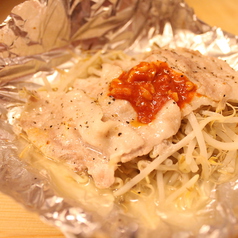 豚もやし チャンジャのっけ