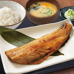 縞ほっけ定食