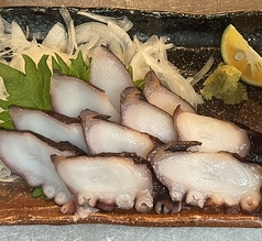 地ダコのお刺身