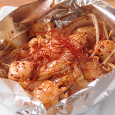 国産和牛ホルモン鉄板焼き