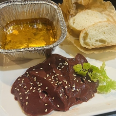 《極み牛レバー》レバーアヒージョ風