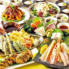 海鮮ダイニング美蔵/焼肉華蔵 ホテルルートイン草津栗東店のコース写真