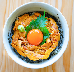 たっぷり！ウニ丼定食