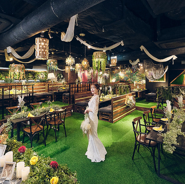 【最大100名まで】広々空間で飲み放題付きBBQ　ウッドデザインパーク栄店の雰囲気1