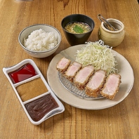 千葉県産「林SPFポーク」を使用のロースもご用意♪