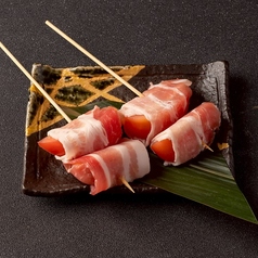 トマト肉まき2本