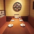 つい長居したくなる、落ち着きのある温かな半個室