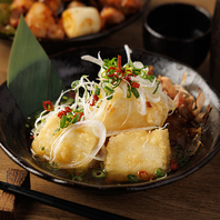 バラエティ豊かな創作料理をご用意しております！