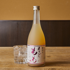 あらごしもも酒（ロック・水割・お湯割・ソーダ割）