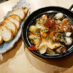 魚介のアヒージョ