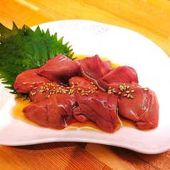 厳選国産鶏刺 フォアグラ レバ刺し