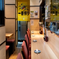 お一人様も大歓迎！ライブ感溢れるオープンキッチン☆