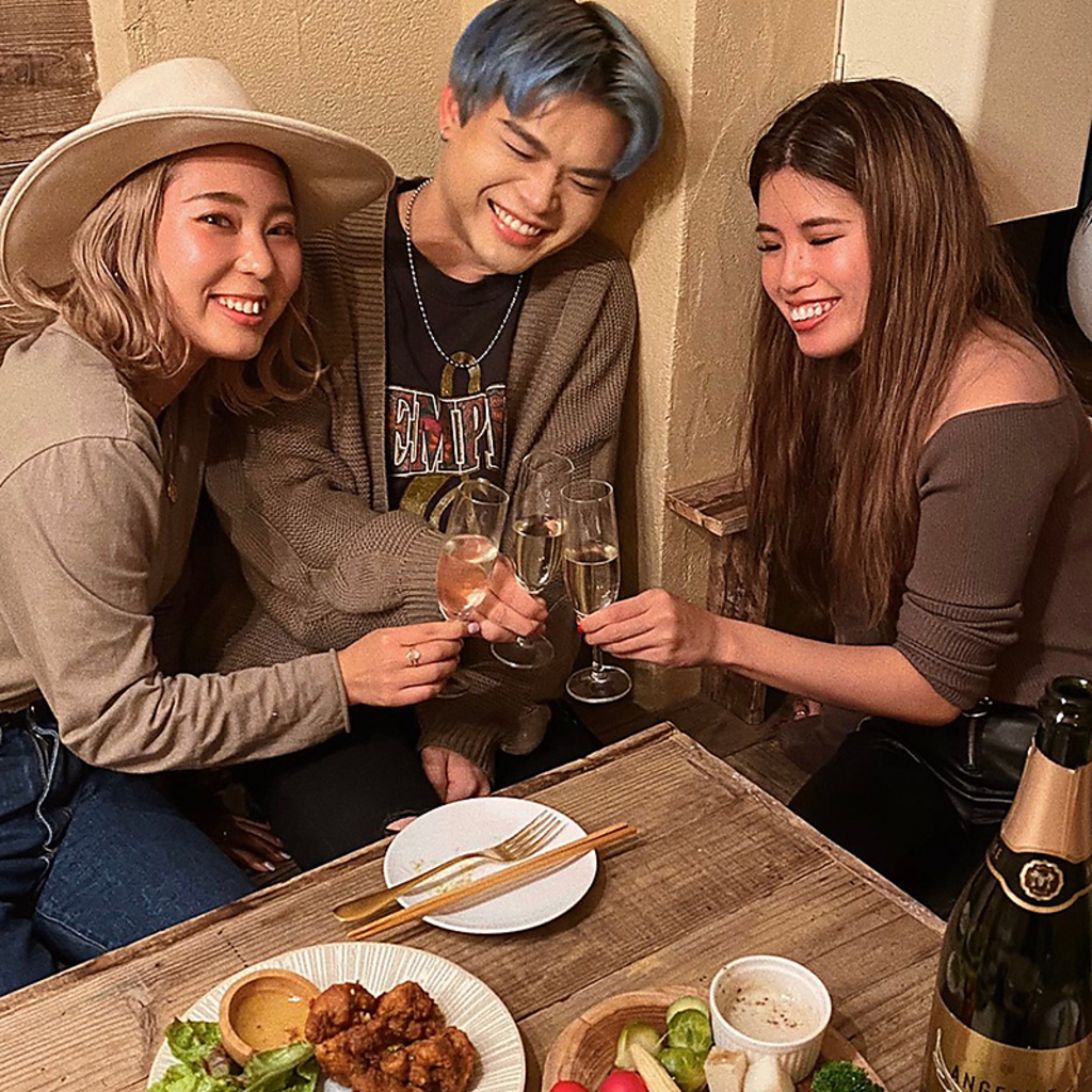 《女子会・合コンに》4名～の小規模なパーティーから団体様まで随時受け付けております。