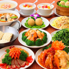 龍城飯店のコース写真