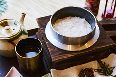 つや姫 釜炊き定食