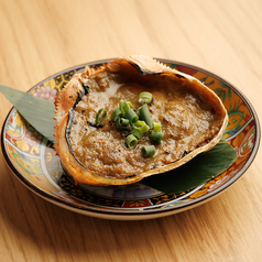 蟹みそ甲羅焼き