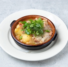鶏もも肉の白ワイン煮込み
