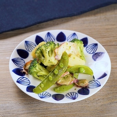 たこと野菜のジェノベーゼ